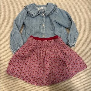 Zara girls outfit